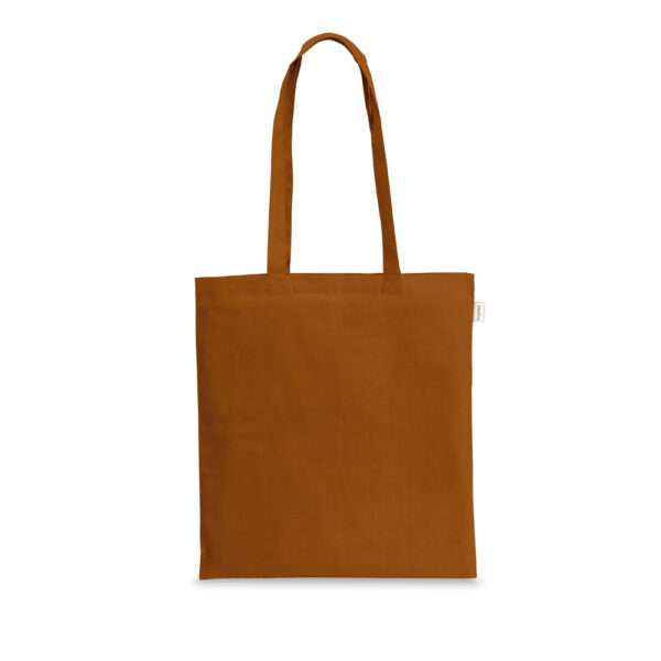 Ecobag em algodão reciclado e poliéster reciclado sem tingimento (140 g/m²) - Image 2