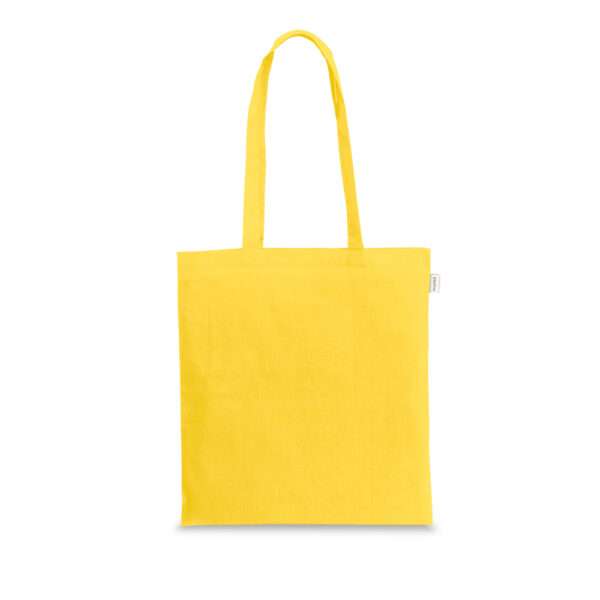 Ecobag em algodão reciclado e poliéster reciclado sem tingimento (140 g/m²) - Image 7