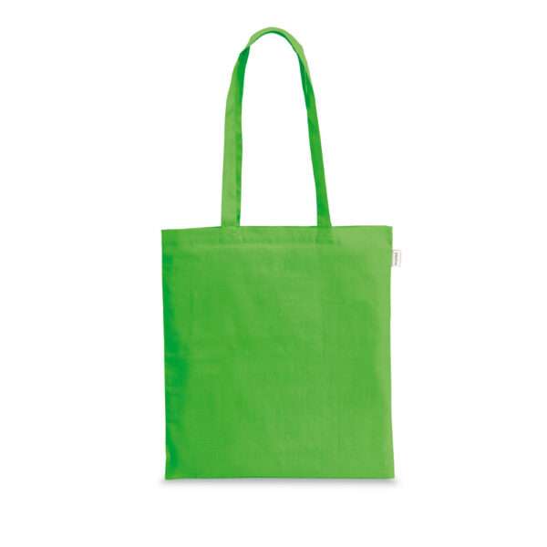 Ecobag em algodão reciclado e poliéster reciclado sem tingimento (140 g/m²) - Image 10