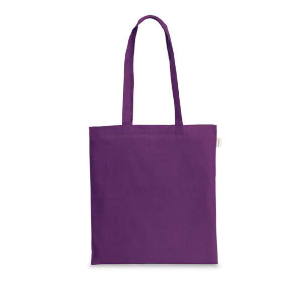 Ecobag em algodão reciclado e poliéster reciclado sem tingimento (140 g/m²) - Image 13