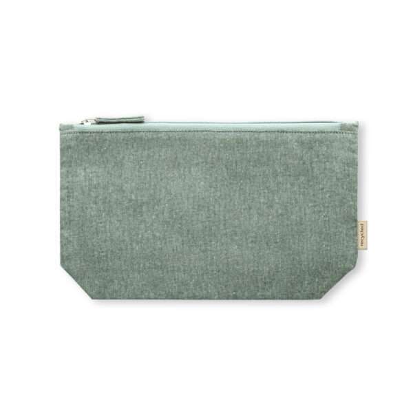 Bolsa multifunções em 70% algodão reciclado e 30% poliéster reciclado (140 g/m²).