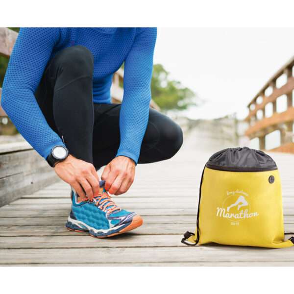 Saco tipo mochila em 210D - Image 3