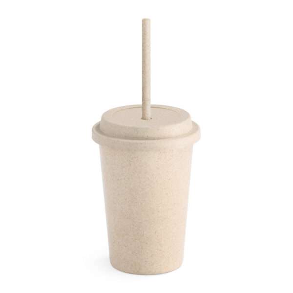 Copo de viagem em fibra de bambu (60%) e PP (40%) 450 mL. - Image 2