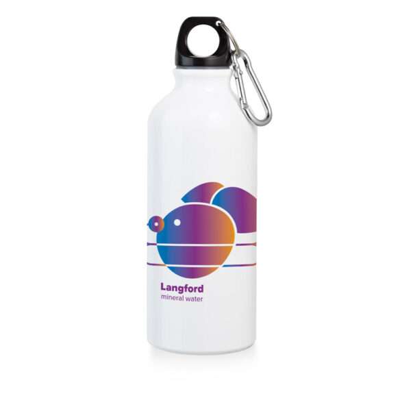 Squeeze em alumínio com mosquetão 500 mL - Image 2