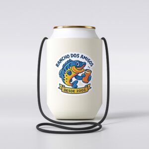 Porta latas com cordão Personalizado