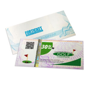 Ingressos De Segurança 105x51mm Lilas