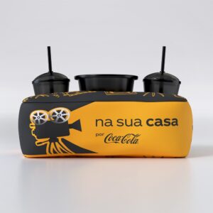 Almofada Porta Pipoca Personalizada