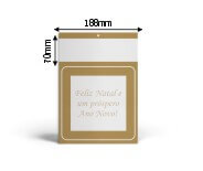 Base Padrao Mini Comercial Duplex 250g Mini Comercial Ouro