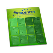 Calendários E Folhinhas 2026 Folhinha De Parede Couchê 250g Sem Verniz 196x270mm
