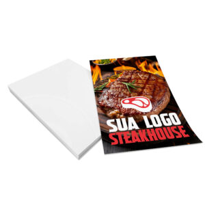Panfletos Flyers E Folhetos Apergaminhado 240g 105x150mm