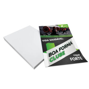 Panfletos Flyers E Folhetos Couche 115g Sem Verniz 300x400mm