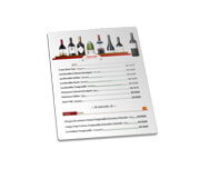 Cardapios Personalizados Plastificados Plastico Compacto 005mm 150x210mm