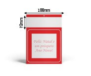 Base Padrao Mini Comercial Duplex 250g Mini Comercial Vermelho