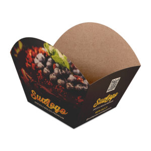 Embalagens Para Delivery Kraft 250g Bolos E Doces Laminacao Interna