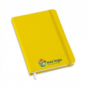 Agendas Cadernos E Apostilas - Capa Amarela