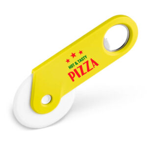 Abridores E Chaveiros Abridor Cortador De Pizza Tradicional Tokev Amarelo