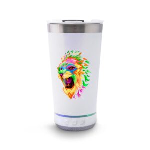 Https: Dtf Uv Copos Copo Termico Modelo Com Abridor E Som 420ml Branco