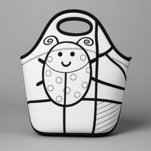 Lancheira em Neoprene para Colorir Personalizada