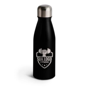Garrafas E Squeezes - Frontal 500ml Preta
