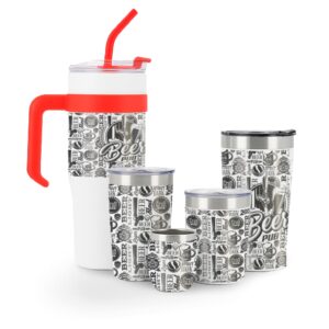 Canecas Gravacao A Laser Gravacao 360 Colecao Termica Kit De Copos Branco