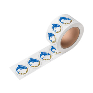 Rotulos Em Bobina Com Hotstamping Bopp Transparente 4x0