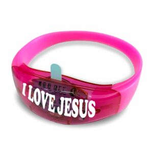 Pulseiras Pulseira De Led Rosa