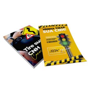 Panfletos, Flyers E Folhetos Couchê 115g Sem Verniz 100x150mm