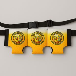 Cartucheira Cinto Porta Lata Personalizado 3 Latas