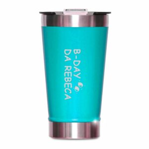 Caneca Copos E Tacas - 470ml Linha Promocional Azul Tifanny