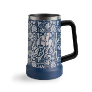Canecas Gravacao A Laser Gravacao 360 Canecas Termicas Cerveja 700ml Azul
