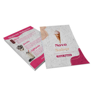Panfletos Flyers E Folhetos Reciclato 90g Sem Verniz 150x210mm