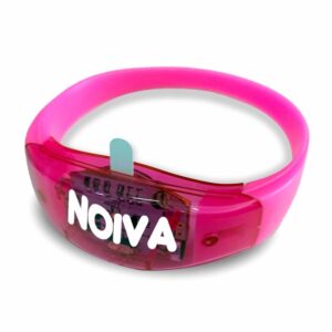 Pulseiras Pulseira De Led Rosa