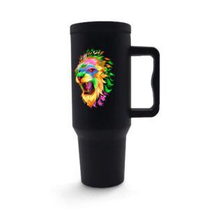 Dtf Uv Copos Copo Termico Modelo Quench Pro Tampa Lisa Preto