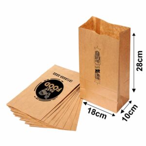 Sacolas E Sacos Sacos Kraft Para Delivery 1x0 Tamanho P