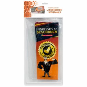 Kits De Mostruário Ingressos De Segurança