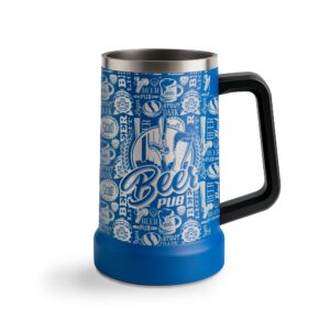 Canecas Gravacao A Laser Gravacao 360 Canecas Termicas Cerveja 700ml Azul Claro