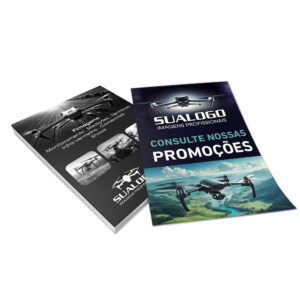 Panfletos Flyers E Folhetos Couche 115g Sem Verniz 100x150mm