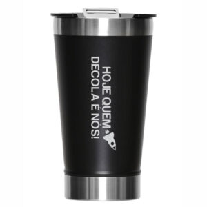 Caneca Copos E Tacas - 470ml Linha Promocional Preto