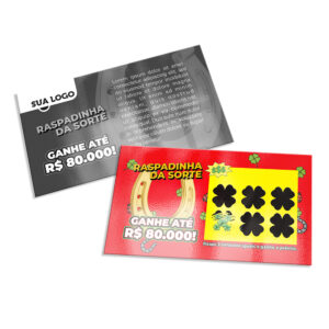 Cartao Premiado 91x51mm