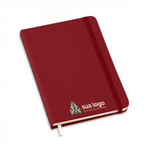 Agendas Cadernos E Apostilas - Capa Vermelho Escuro