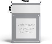 Calendarios E Folhinhas 2026 Base Padrao Comercial Duplex 250g Comercial Prata