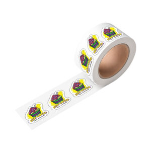 Rotulos Em Bobina Tradicionais Bopp Transparente