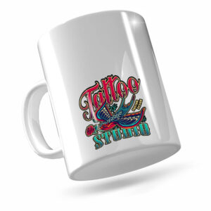 Dtf Uv Canecas Caneca De Porcelana Simples 325ml Com Dtf Uv Branca