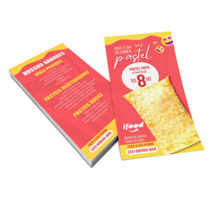 Panfletos Flyers E Folhetos Apergaminhado 240g 100x210mm