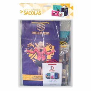 Kits De Mostruário Sacolas De Papel