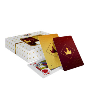 Baralhos Baralho Duplo 108 Cartas Baralho Com Caixa Padrão Couchê 250g Com Laminação Fosca