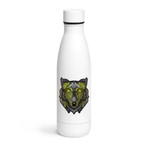 Garrafas E Squeezes Garrafa De Aco Inox Termica Modelo Buffon Com Dtf Uv 500ml Branca