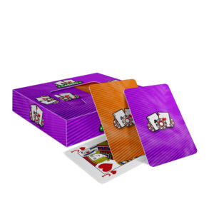 Baralhos Baralho Duplo 108 Cartas Baralho Com Caixa Personalizada Couchê 250g Com Laminação Brilho