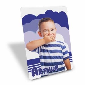 Foto Produtos Foto Com Suporte Pvc 0,50mm Premium Branco 100x140mm