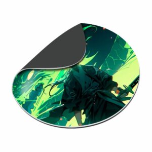 Acessorios Para Computadores Mousepads Acabamento Sem Costura Redondo 198x198mm